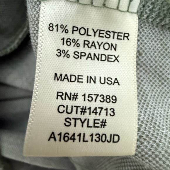 Altar'd State Green and White Fitted Crop Tank Top - Picture 6 of 6